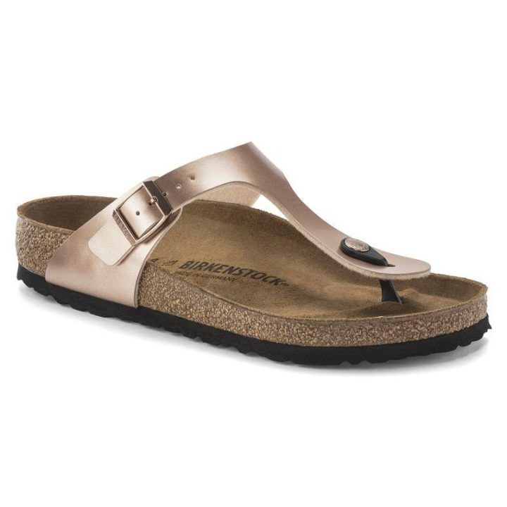 Moteriškos šlepetės per pirštą su sagtimi Birkenstock Gizeh