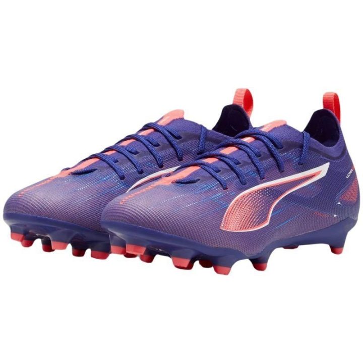 Vaikiški futbolo bateliai su PWRTAPE Puma Ultra 5 Pro FG/AG