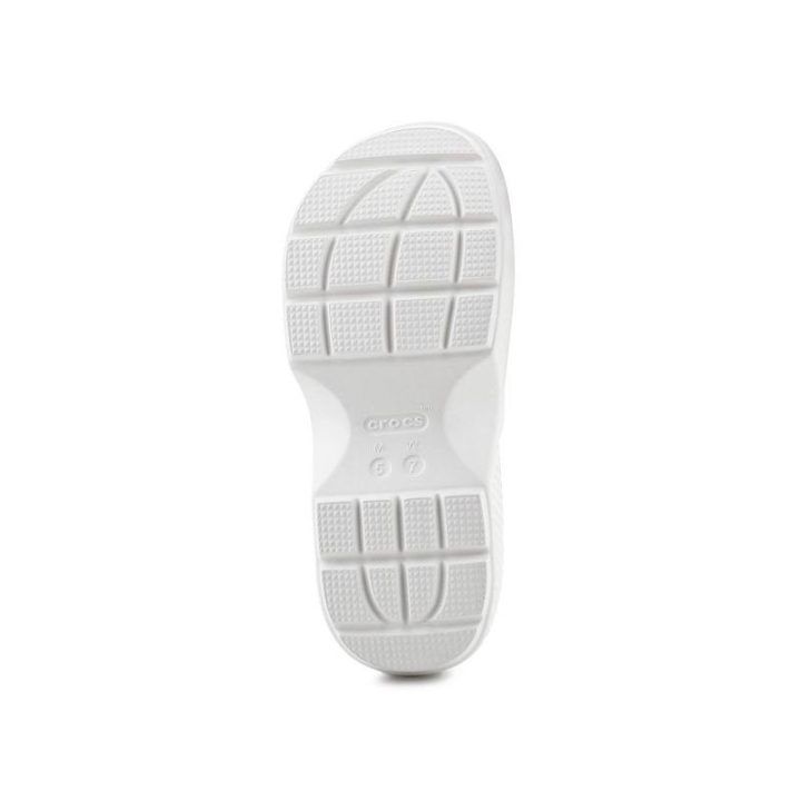 Moteriškos šlepetės Crocs Stomp Slide, baltos