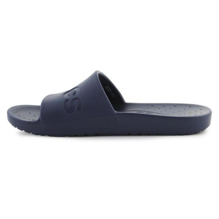 Moteriškos šlepetės Crocs Slide, tamsiai mėlynos