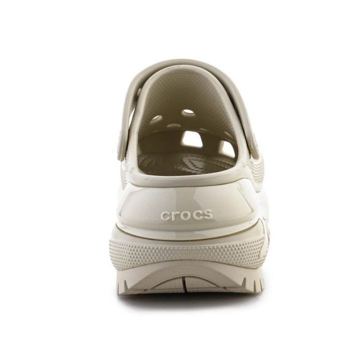 Uniseks klumpės su platforma Crocs Mega Crush, smėlio