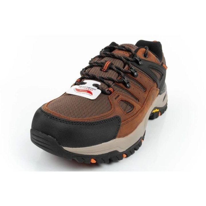 Vyriški vandeniui atsparūs batai Skechers Arch Fit, rudi