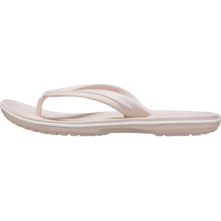 Moteriškos šlepetės per pirštą Crocs Crocband Flip, pastelinės rožinės