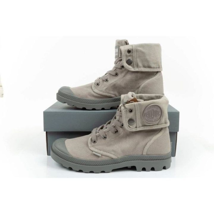 Vyriški auliniai batai su atlenkiamu aulu Palladium Baggy, pilki