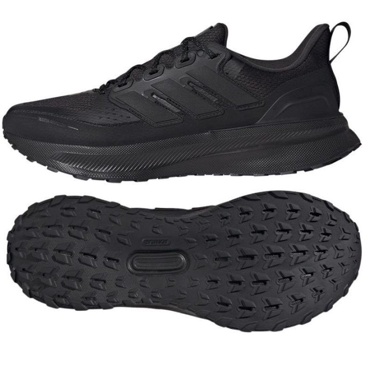 Vyriški bėgimo bekele bateliai adidas UltraRun 5 TR, juodi