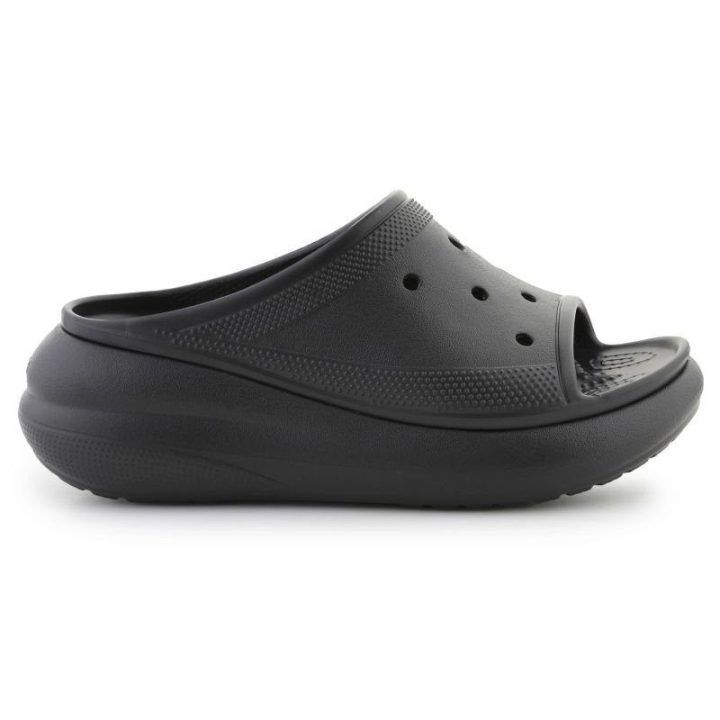 Moteriškos šlepetės Crocs Crush Slide, juodos