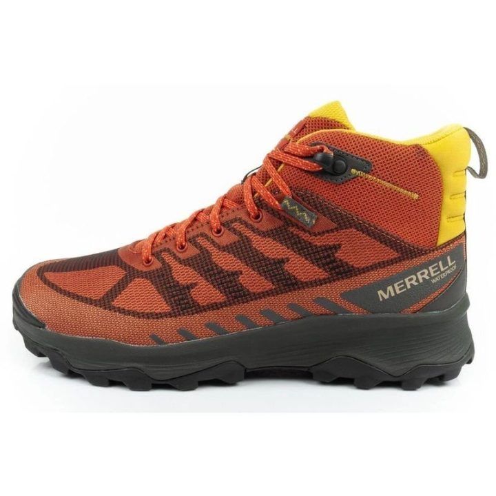 Vyriški vandeniui atsparūs sportbačiai Merrell Speed Eco, oranžiniai