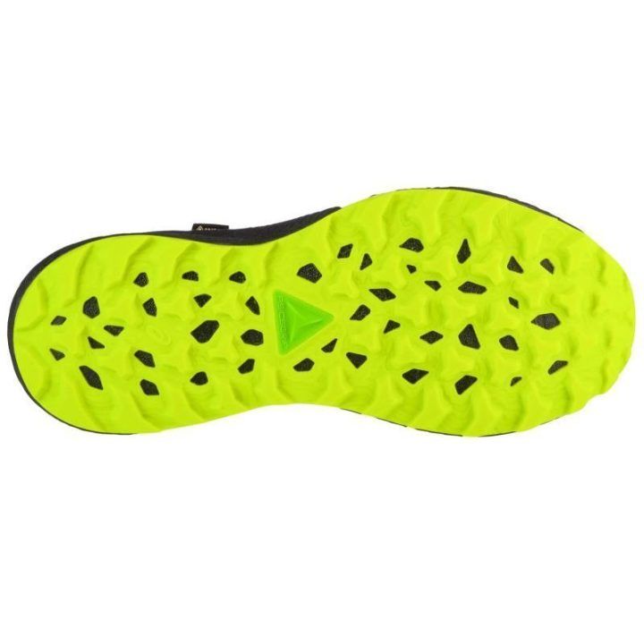 Vyriški bėgimo bateliai Asics Gel-Trabuco 12 GTX, juodi ir žali