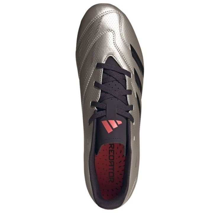 Vyriški futbolo bateliai adidas Predator Club FxG, sidabro
