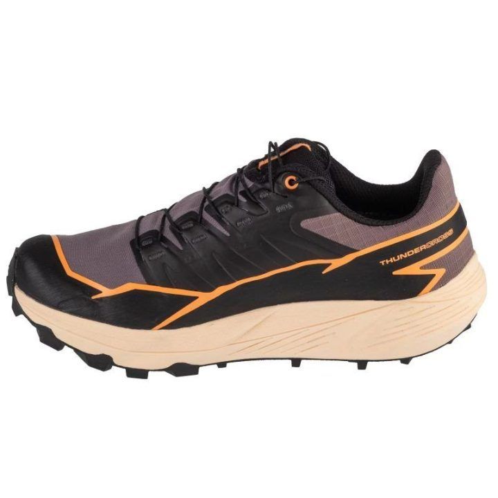 Moteriški bekelės bėgimo bateliai Salomon Thundercross GTX, pilki