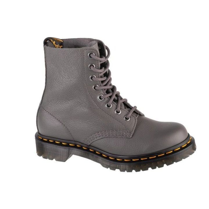 Moteriški odiniai aulinukai Dr. Martens 1461, pilki