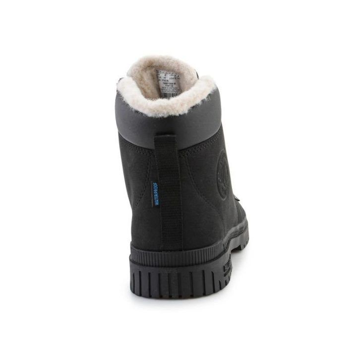 Moteriški ir vyriški auliniai batai Palladium SP20 Cuff Leather Waterproof WL, juodi
