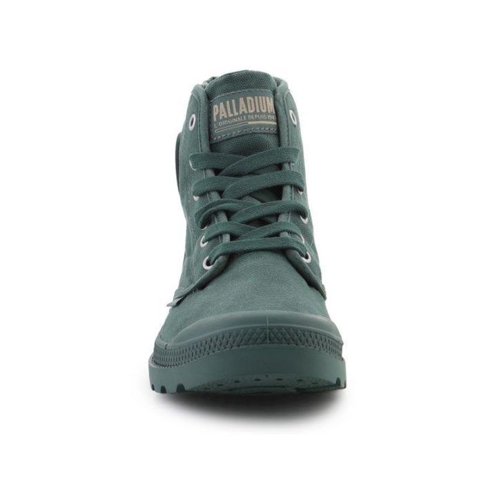 Vyriški sportbačiai aukštu auliuku Palladium Pampa Hi, žali