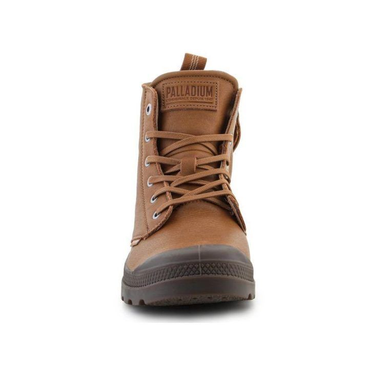 Uniseks odiniai auliniai batai Palladium Pampa Zip Lth Ess, rudi