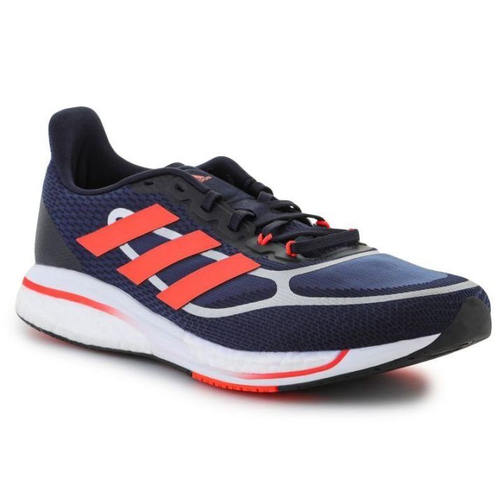 Vyriški bėgimo bateliai adidas Supernova+, tamsiai mėlyni