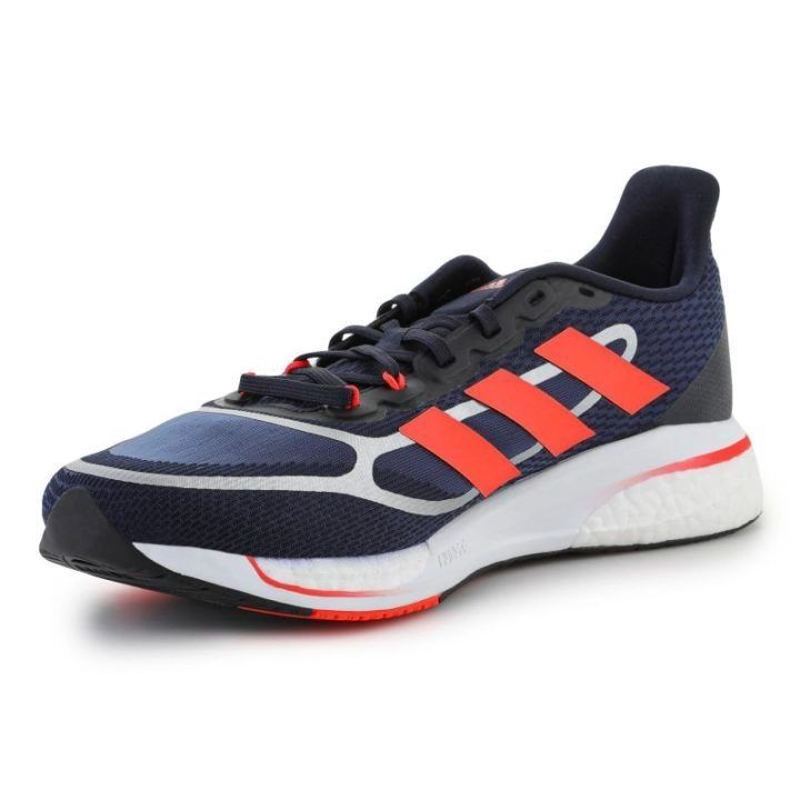 Vyriški bėgimo bateliai adidas Supernova+, tamsiai mėlyni