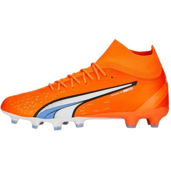 Vyriški FG/AG futbolo bateliai Puma Ultra Pro, oranžiniai