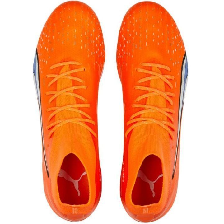 Vyriški FG/AG futbolo bateliai Puma Ultra Pro, oranžiniai