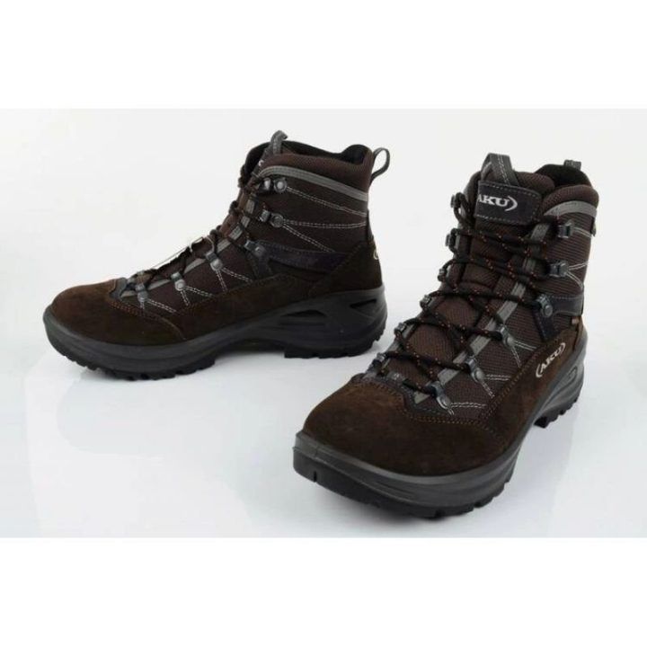 Vyriški žygio batai su GORE-TEX membrana Aku Cimon GTX, rudi