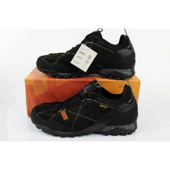 Vyriški žygio batai su GORE-TEX membrana Aku Nativa GTX, juodi