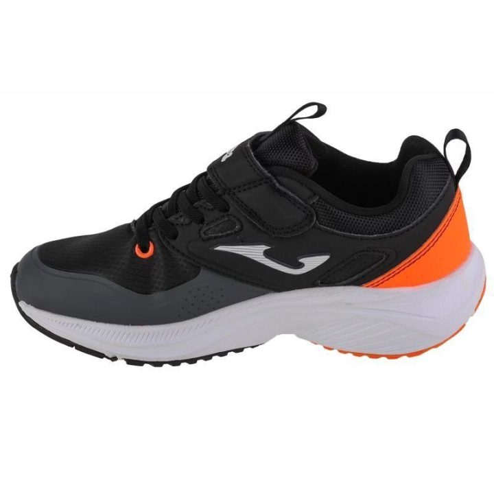 Vaikiški sportbačiai su lipukais Joma Ferro 2201, juodi