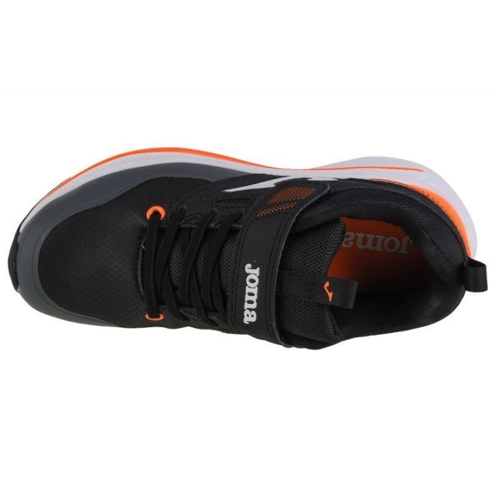 Vaikiški sportbačiai su lipukais Joma Ferro 2201, juodi