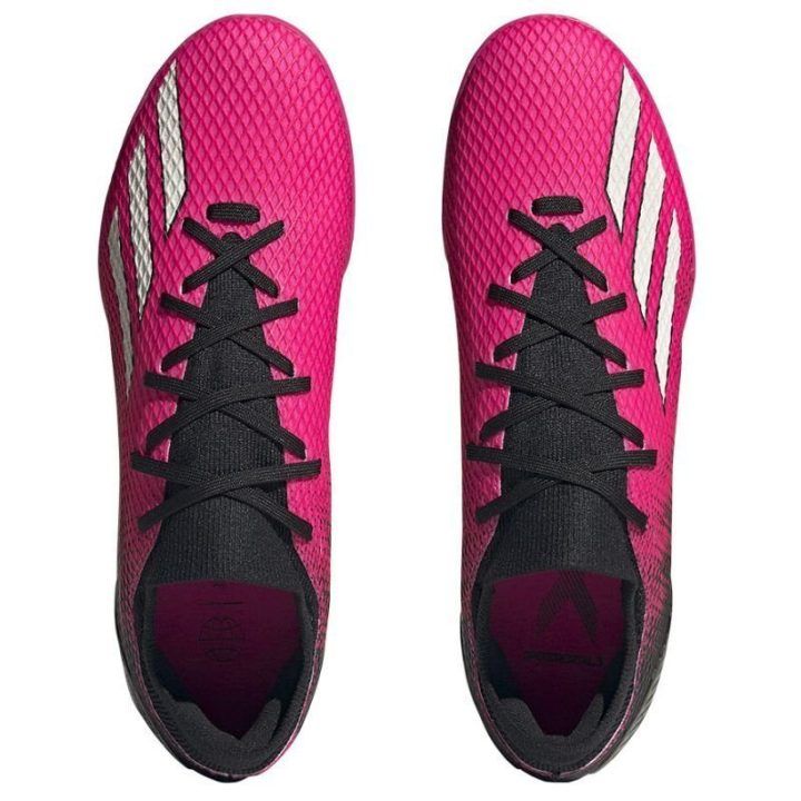 Vyriški salės futbolo bateliai adidas X Speedportal.3, rožiniai ir juodi