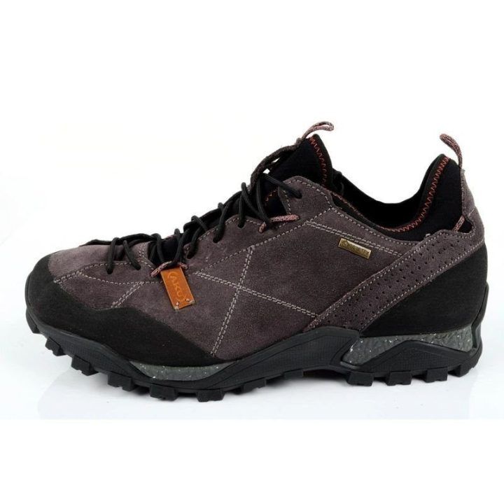 Vyriški odiniai žygio batai su GORE-TEX AKU Nativa, violetiniai