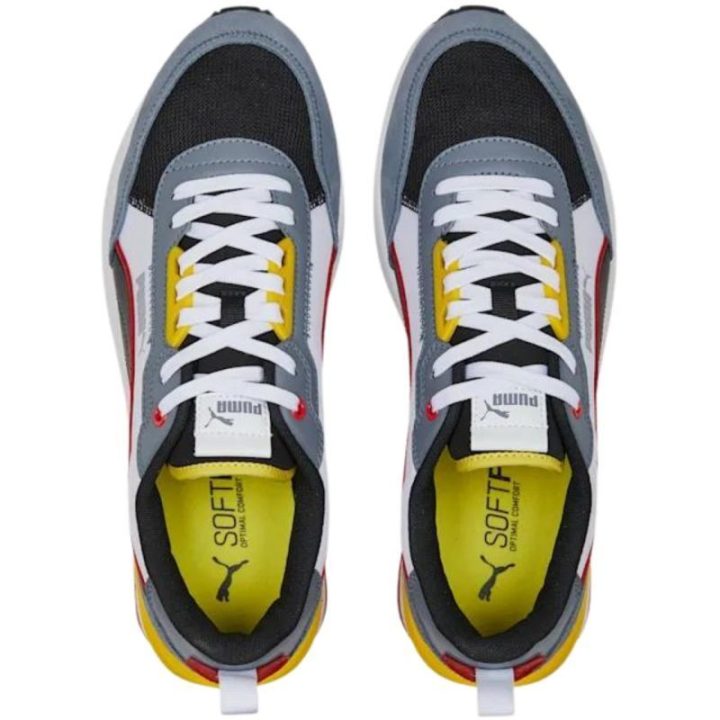 Vyriški sportbačiai su SoftFoam+ vidpadžiu Puma R22, pilki ir juodi