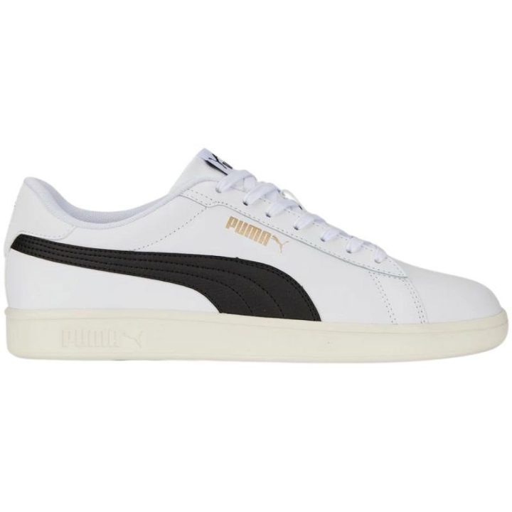 Uniseks sportbačiai Puma Smash 3.0 L, balti ir juodi