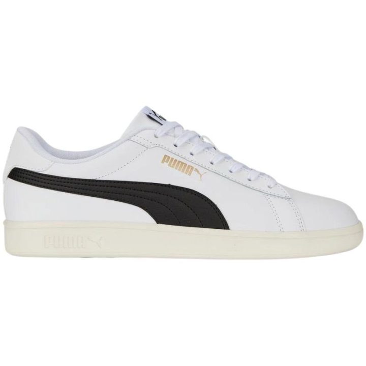 Uniseks sportbačiai Puma Smash 3.0 L, balti ir juodi