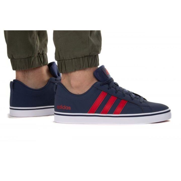 Vyriški suvarstomi sportbačiai adidas Vs Pace 2.0, tamsiai mėlyni