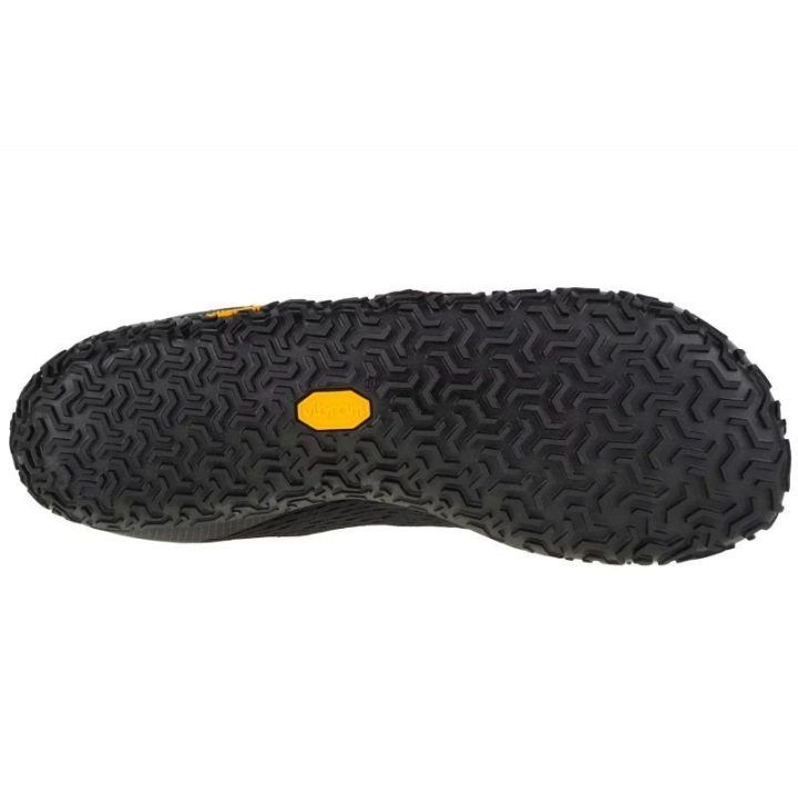 Vyriški žemo profilio bėgimo bateliai Merrell Vapor Glove 6, juodi