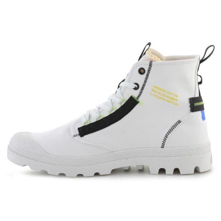 Uniseks aukšti sportbačiai Palladium Pampa HI Re-Craft, balti