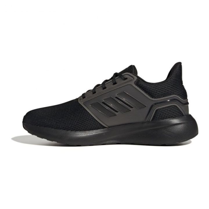 Vyriški žemo profilio bėgimo bateliai adidas EQ19 Run, juodi