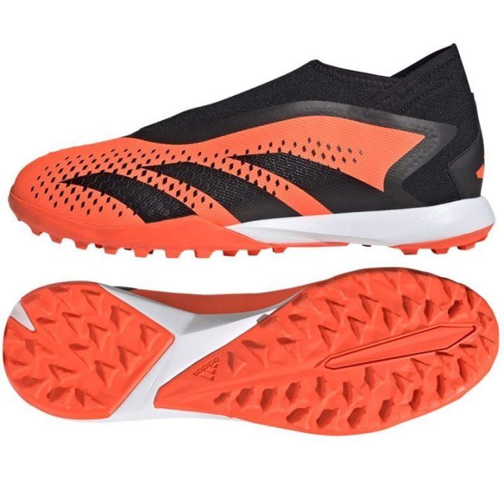 Vyriški futbolo bateliai adidas Predator Accuracy.3, oranžiniai