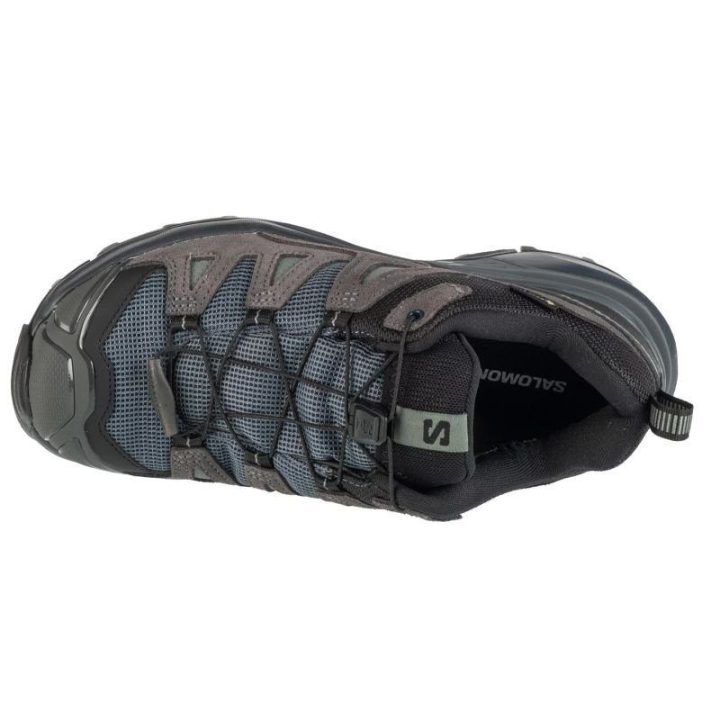 Moteriški žemo profilio batai Salomon X Ultra 360 LTR GTX, pilki