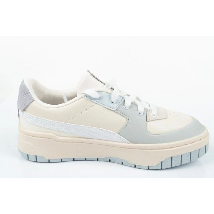Moteriški sportbačiai su 3,5 cm platforma Puma Cali Dream, balti