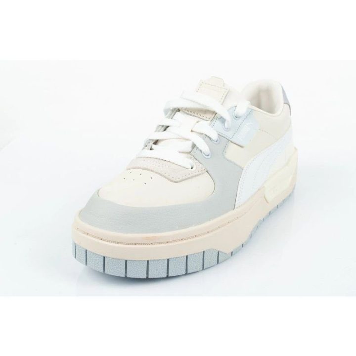 Moteriški sportbačiai su 3,5 cm platforma Puma Cali Dream, balti