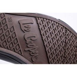 Moteriški kedai su aukštu auliuku Lee Cooper, juodi