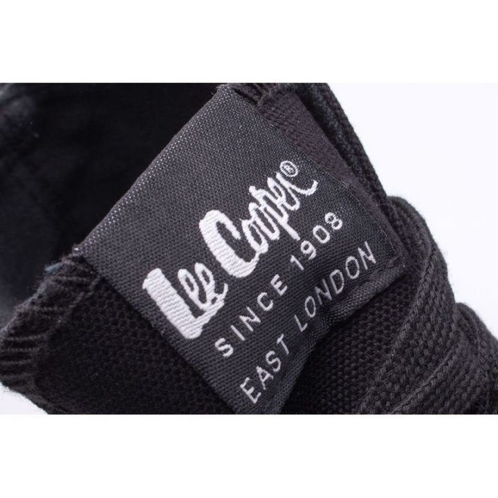 Moteriški kedai su aukštu auliuku Lee Cooper, juodi