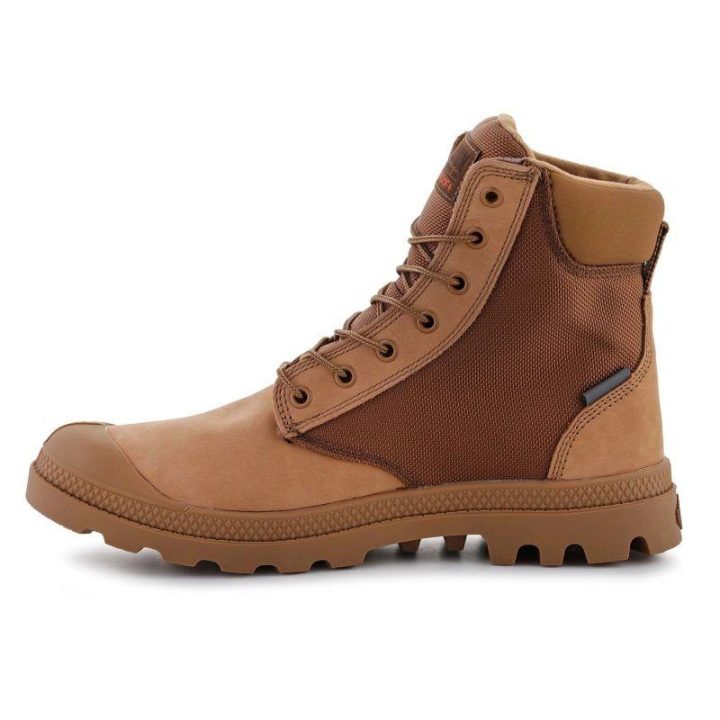 Vyriški pašiltinti auliniai batai Palladium Pampa Sc Wpn U-S, rudi