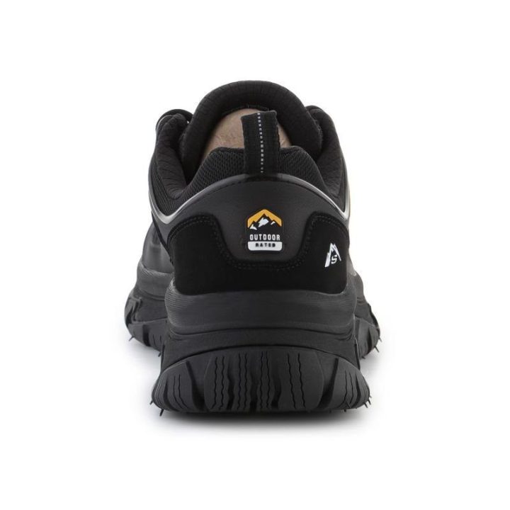 Vyriški neperšlampami batai Skechers Arch Fit, juodi