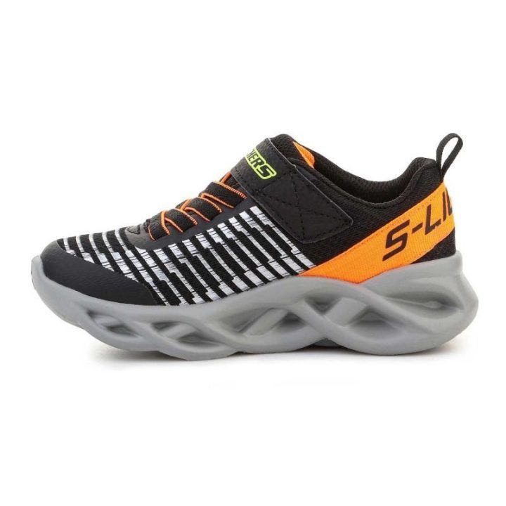 Vaikiški sportbačiai Skechers S Lights, juodi