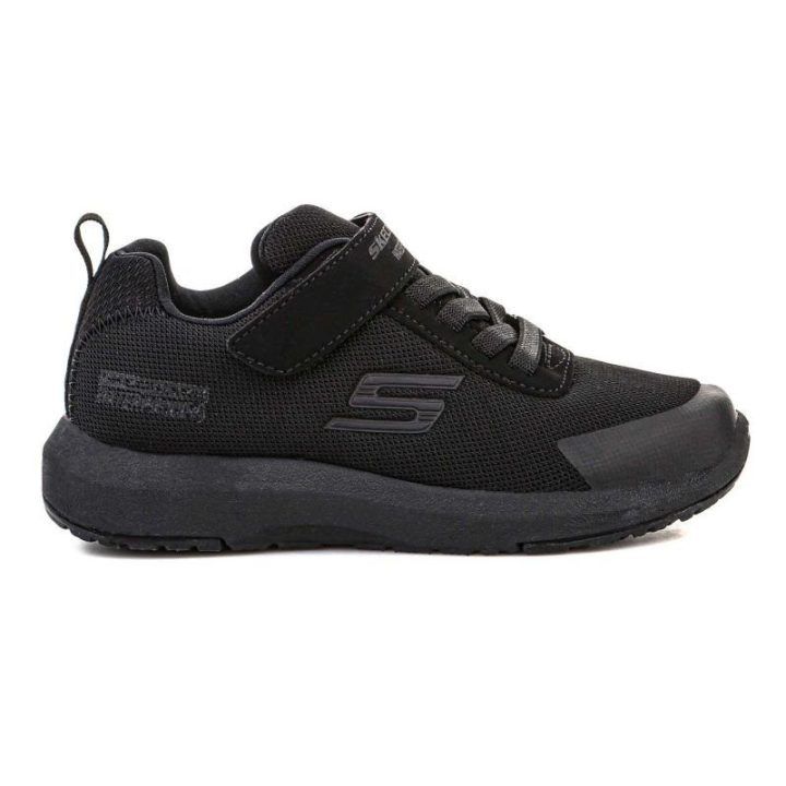 Vaikiški batai su vandeniui atspariu viršumi Skechers Hydrode, juodi