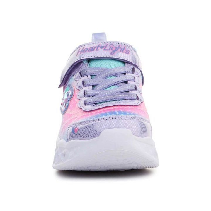 Sportbačiai mergaitėms Skechers Heart Lights, rožiniai