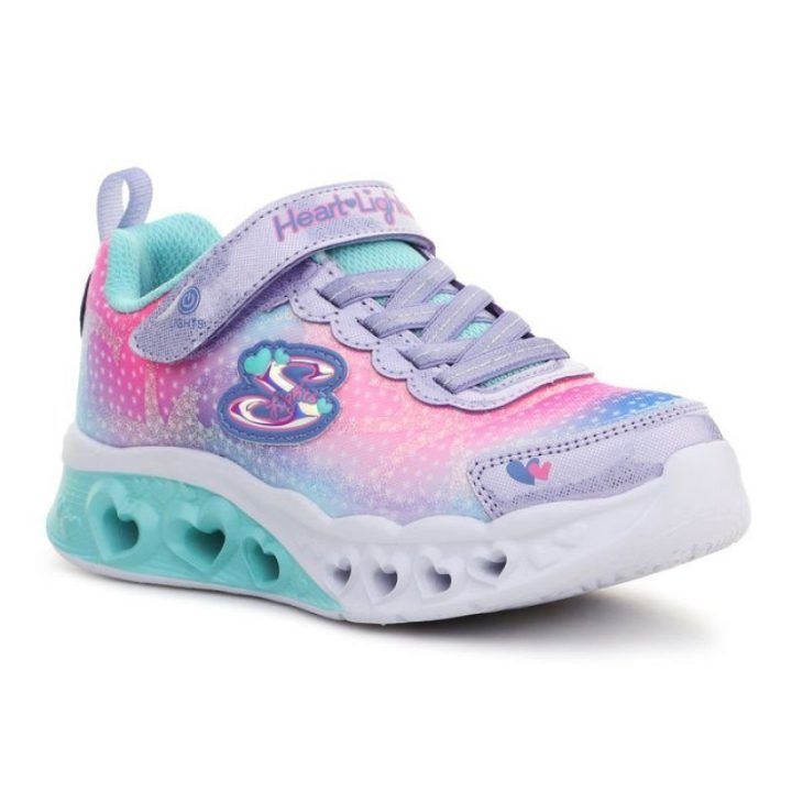 Sportbačiai mergaitėms Skechers Heart Lights, rožiniai