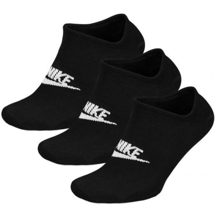 Žemo kirpimo kojinių komplektas Nike Everyday Essential, 3 poros, juodos