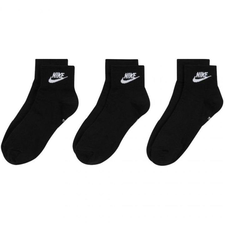 Kojinės Nike Everyday Essential, 3 poros, juodos