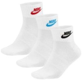 Kojinės su frotiniu audiniu Nike NSW Everyday Essential, 3 poros, baltos